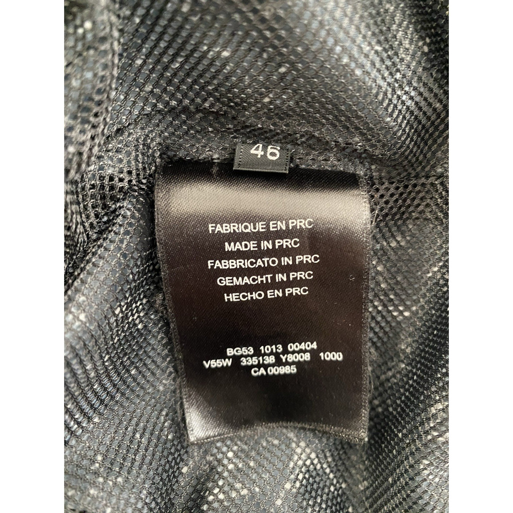 Belmar 16eme Nord Windbreaker Jacket Black White Zip Long Sleeve Pockets Hood L - Picture 8 of 8